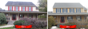 Bachman's project before and after photos