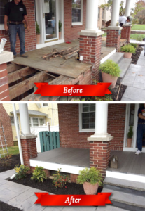 Bachman's project before and after photos