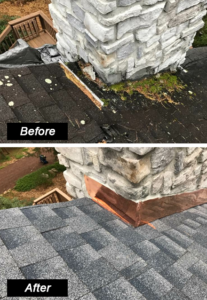 before after chimney