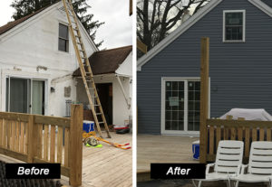 before after back of house
