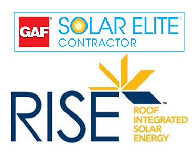 Solar Elite Contractor RISE logos