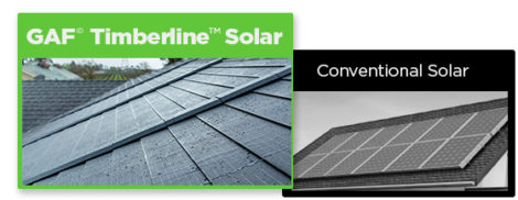 GAF Timberline and Conventional Solar