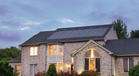 Timberline Solar Panels on Home