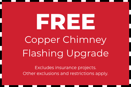 free copper chimney flashing upgrade